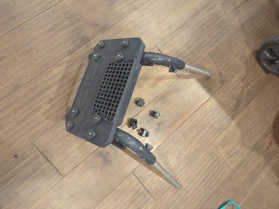 transom motor mount for Intex inflatable boat