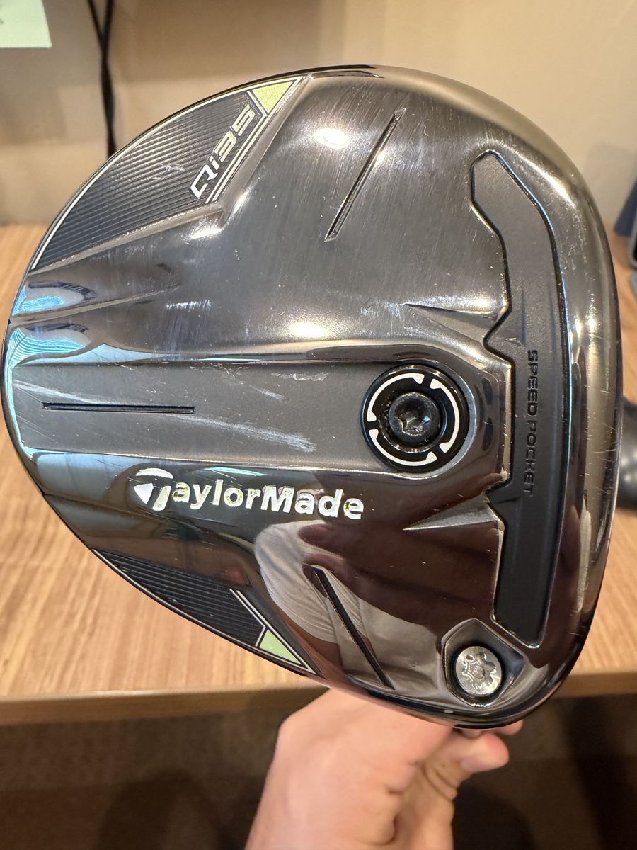 TaylorMade Qi10 3-wood. Stiff shaft.