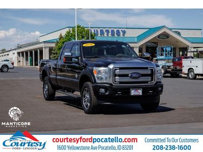 2016 Ford F-350 Super Duty Platinum