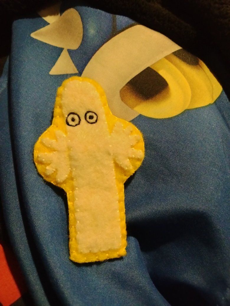 Hattefattener felt pin