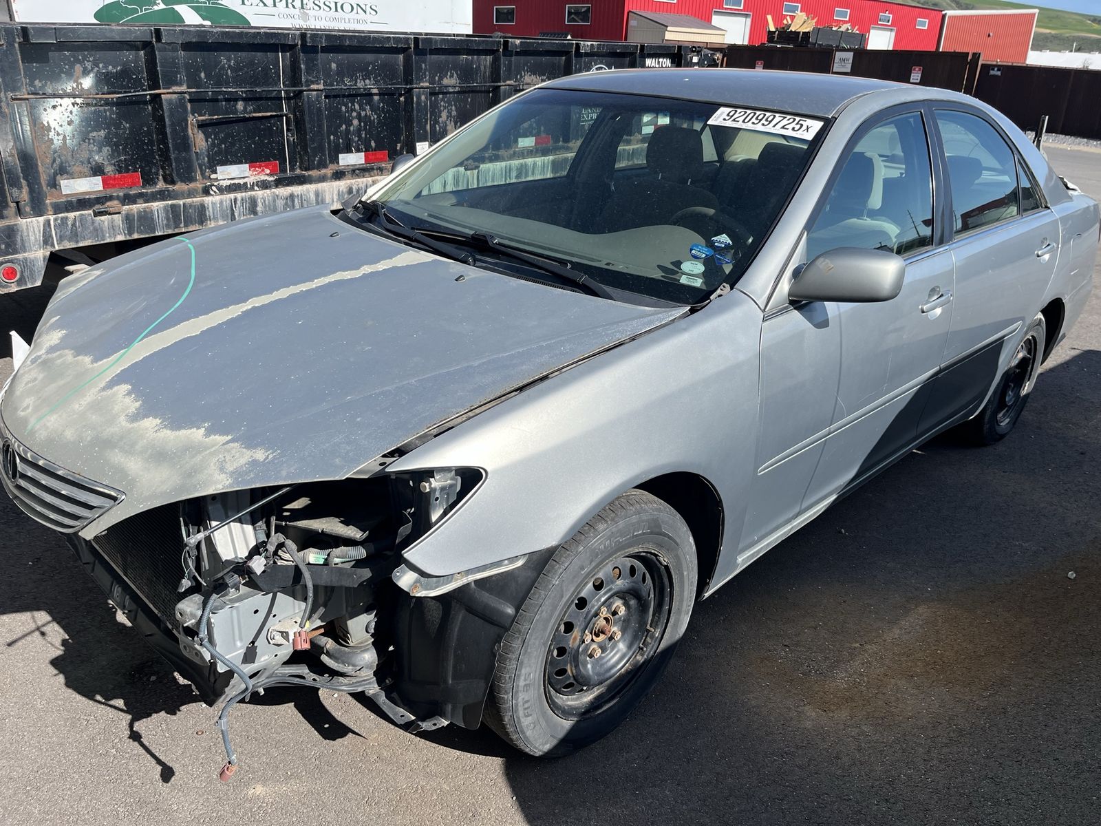 Wrecked 2005 Toyota Camry