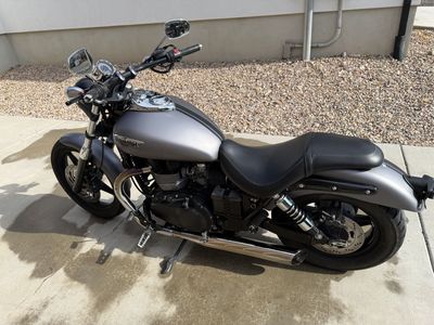 2016 Triumph Speedmaster with low miles.