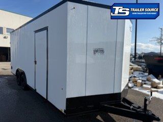 8.5x20 Look ST DLX Enclosed Cargo Trailer - 7'0" Interior - 7K GVWR - 16" Cross Member Upgrade, Black Out Package, Screwless
