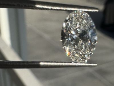 1.50 Oval Brilliant Cut Loose Lab Diamond F VS2 IGI certified