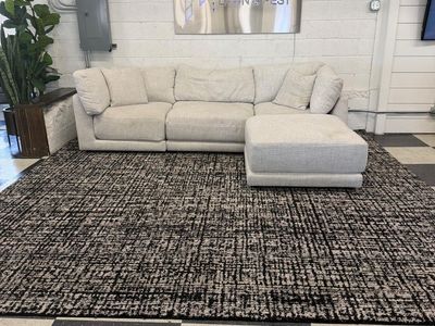 COSTCO DAYNA 4-PIECE FABRIC MODULAR SECTIONAL!!