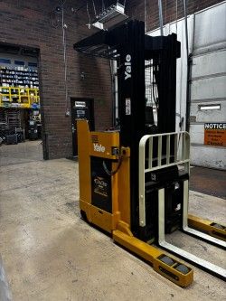 Yale Stand-on reach truck