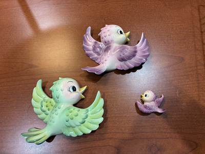 Vintage Lefton Wall Hangings Collectable