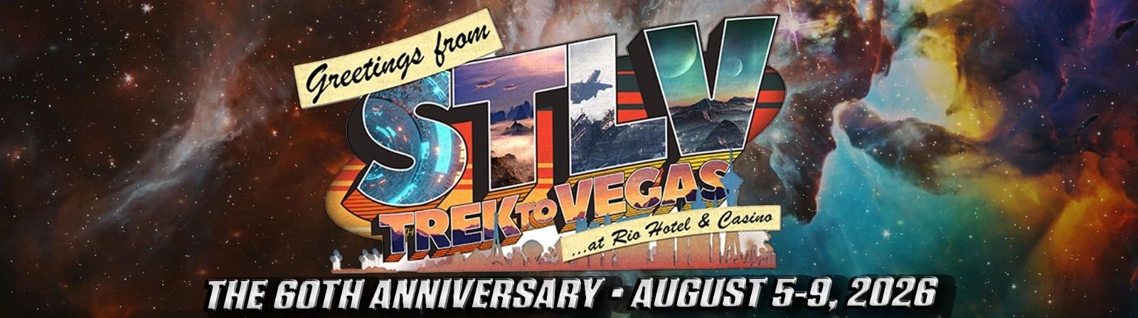 Star Trek 60th Anniversary Vegas 2026 - 2 Copper Tickets Side-by-Side + Hotel
