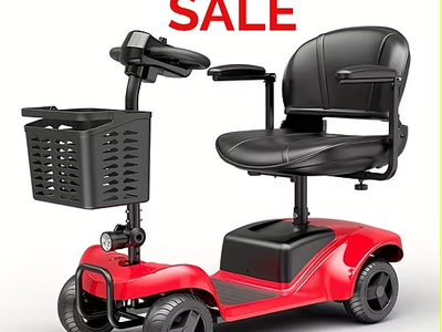 Red Foldable Electric Scooter