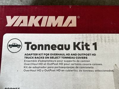 Yakima Tonneau Kit 1 for Overhaul HD and Outpost HD systems