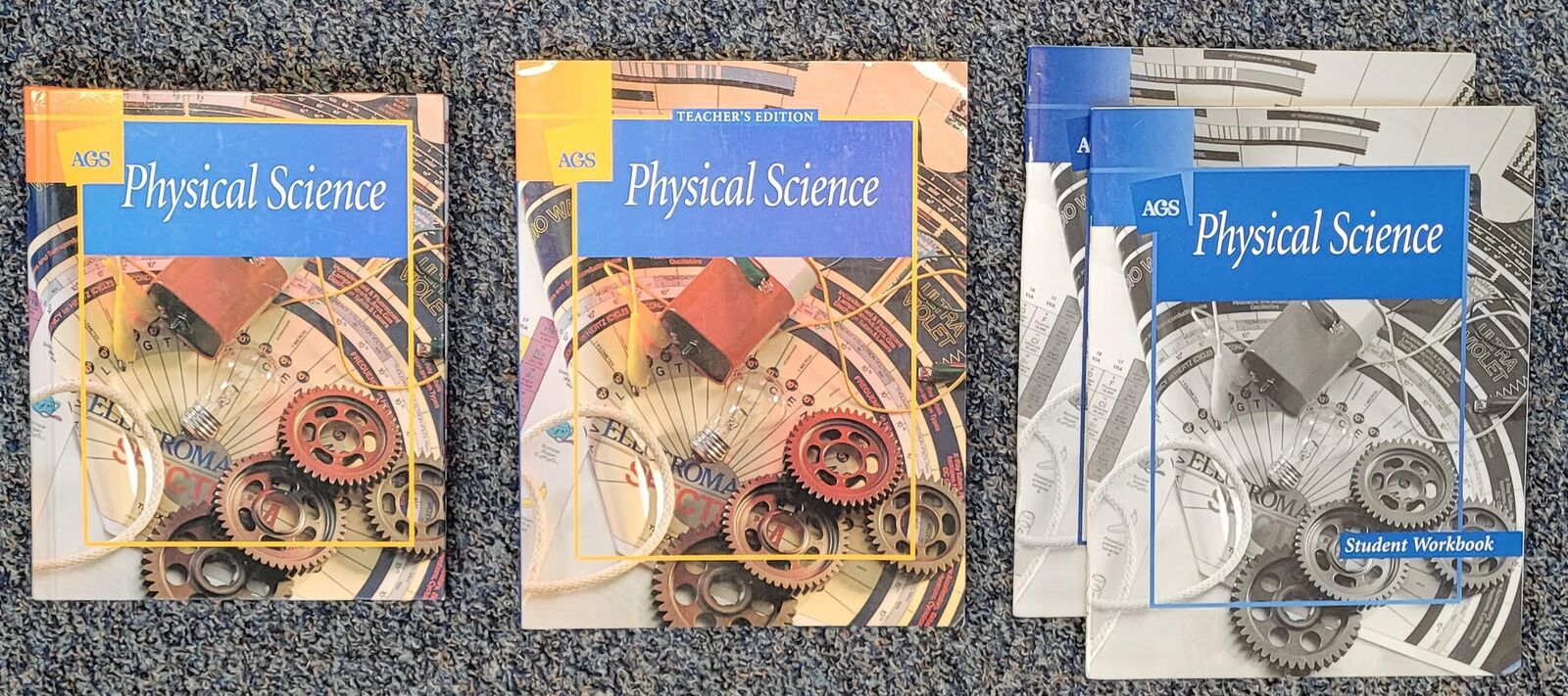 AGS Physical Science Textbooks (18) / Workbooks