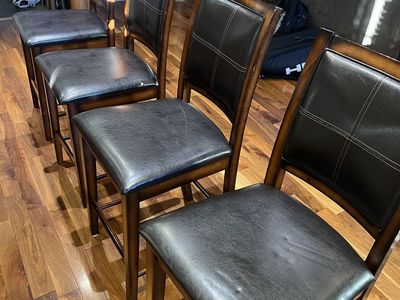 Four High Top Chairs