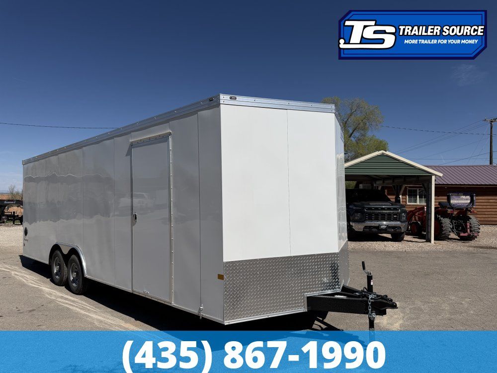 8.5x24 Haulmark Transport Enclosed Cargo Trailer - 7'0" Interior - 10K GVWR -