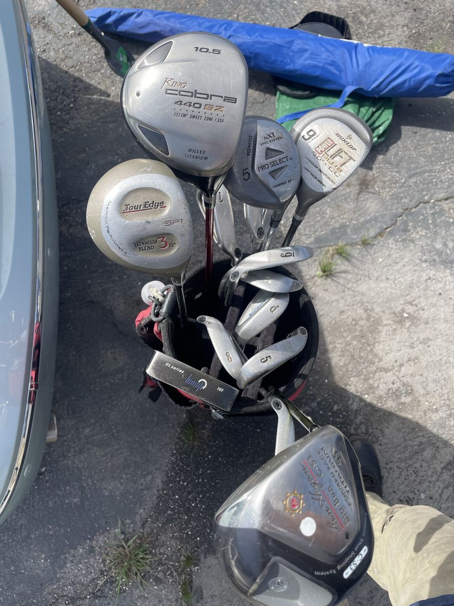 Golf Clubs, CallawAy, King CoBra, Hogan