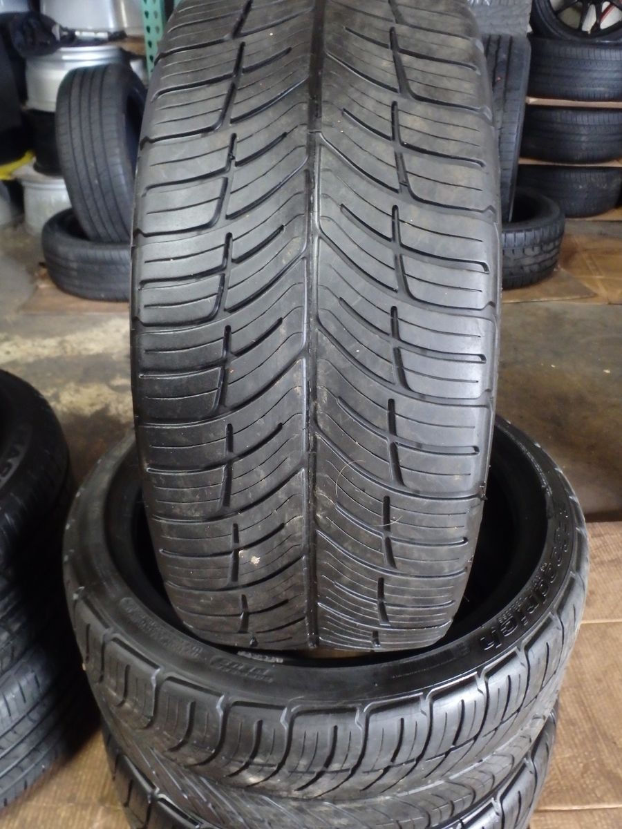 275/55R20 GOODYEAR EAGLE LS-2 PAIR OF TWO USED TIRES