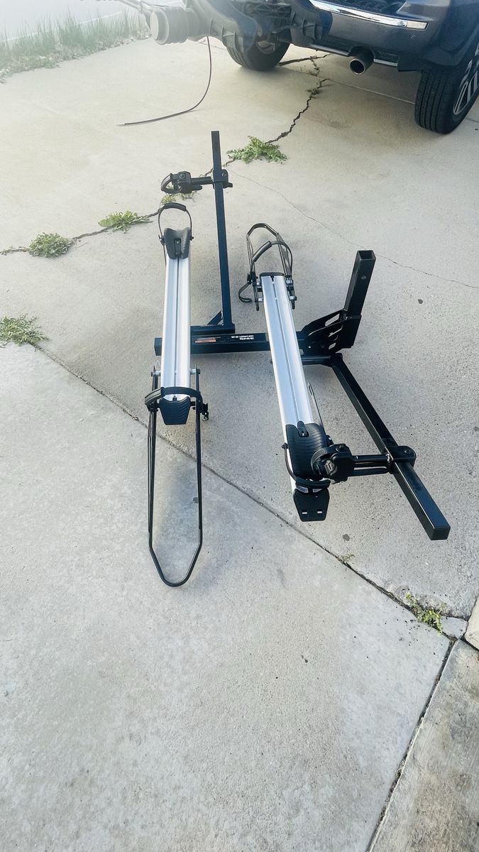 Young ElectrIc Bike Rack