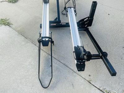 Young ElectrIc Bike Rack