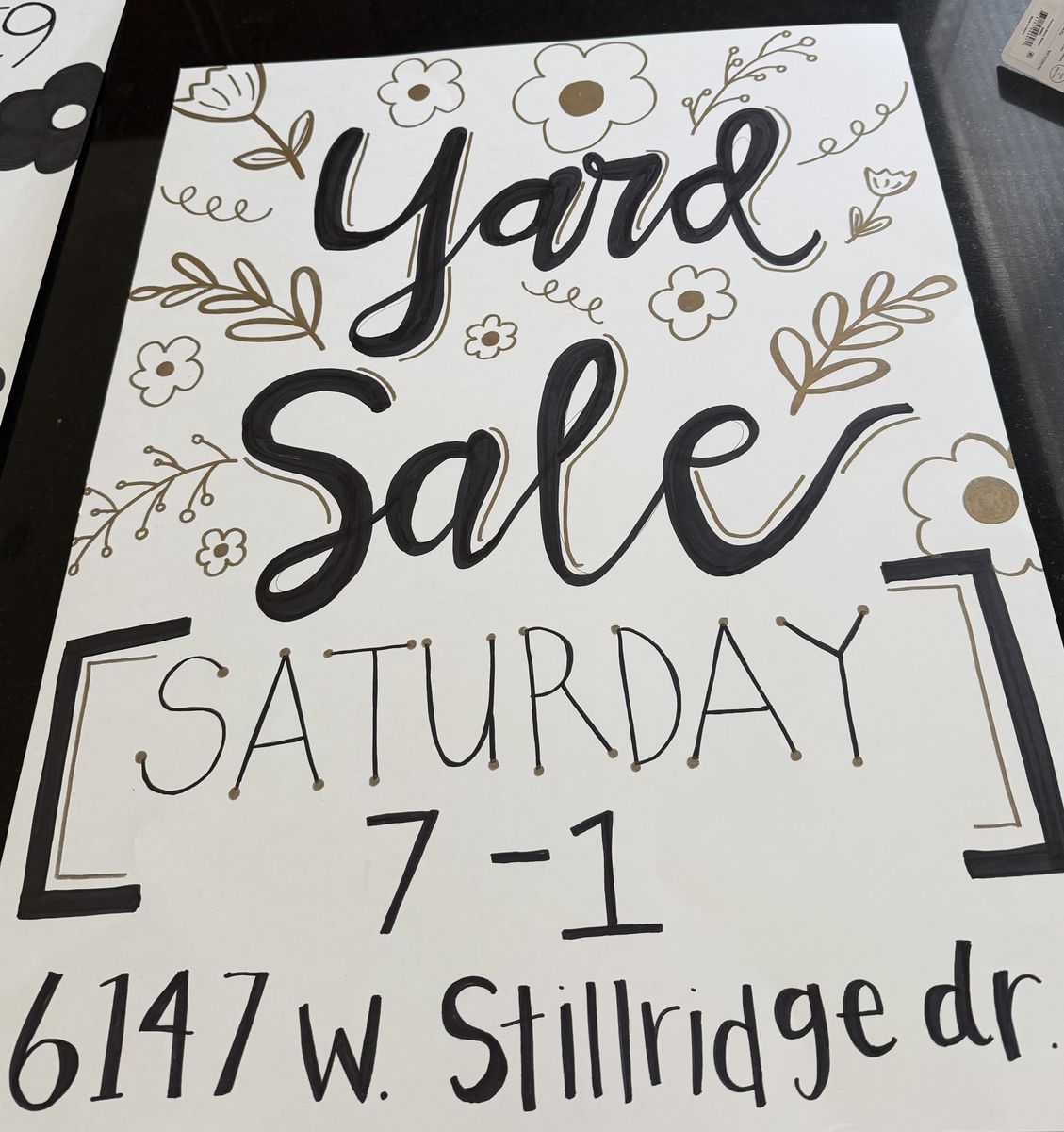 Yard Sale!! June 6th 7am-1pm!