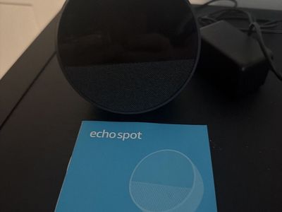 Amazon Echo Spot Smart Display with Alexa and TP-Link Kasa Smart Plug