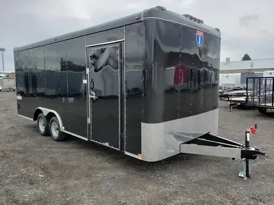 8.5X20 Interstate Enclosed Car Hauler Trailer FREE INSPECTION