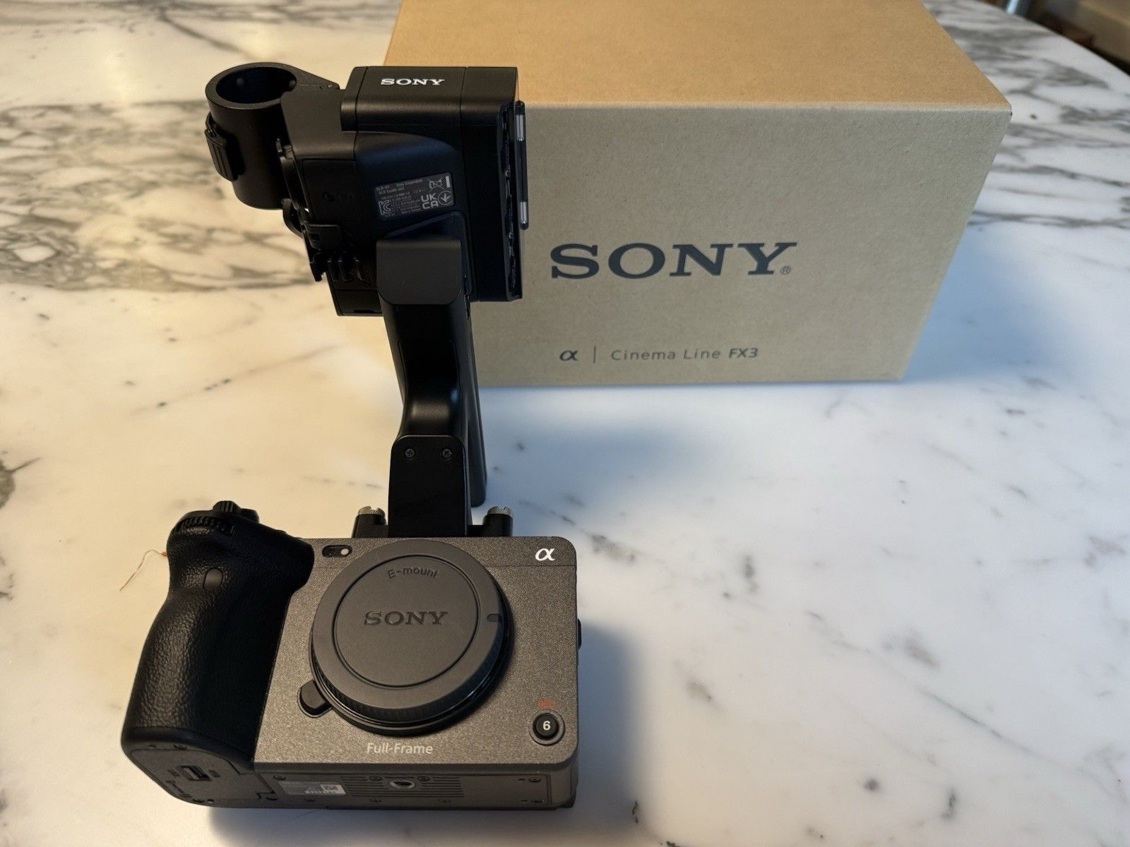 Sony FX3 Cinema Line Full-Frame Camera with Accessories Excellent Condition