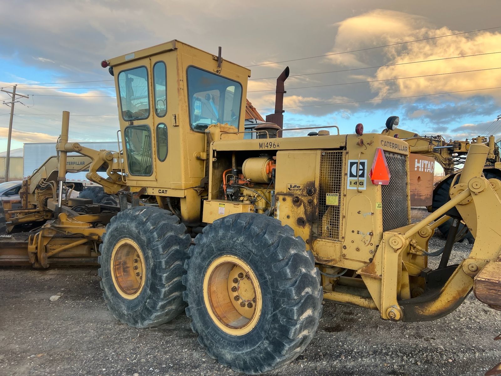 Caterpillar 14G Motor Grader - Heavy-Duty Construction Equipment, Series G, Serial #96U742