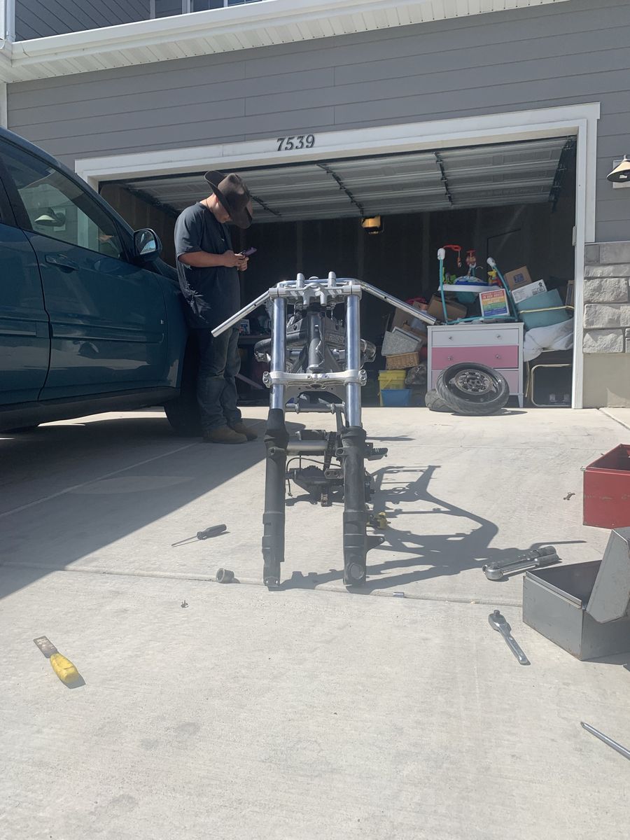 Suzuki Gsf 1250 Custom Drag Frame