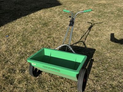 Spread Devil Seed Fertilizer Spreader Drop Spreade