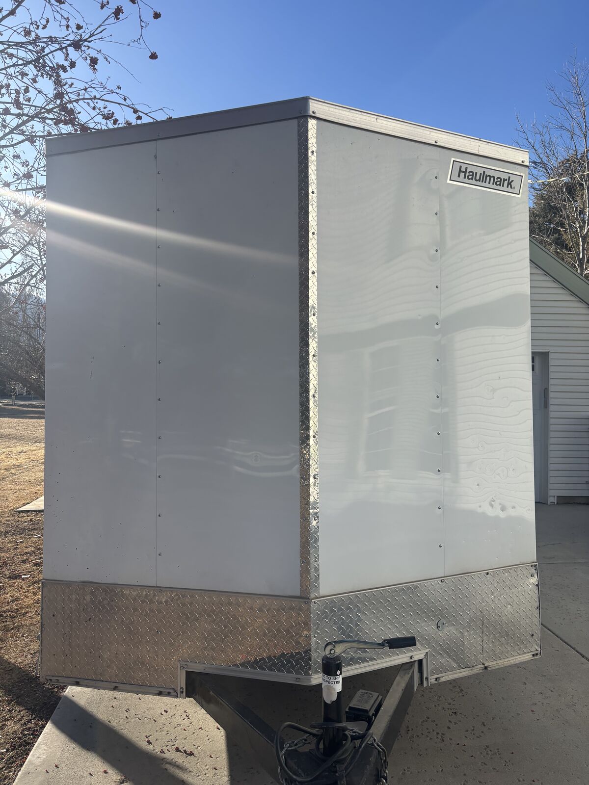 2021  Hualmark dual axle 14ft enclosed trailer