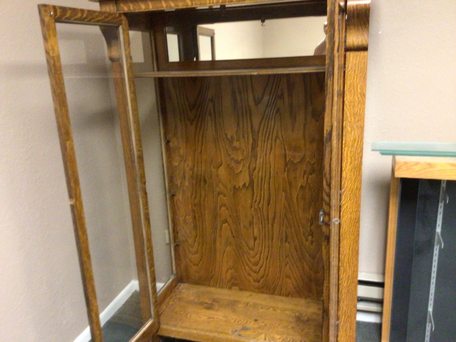 Antique display cabinet