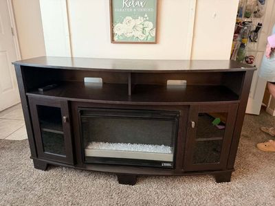 *FREE* Electric Fireplace TV Console.