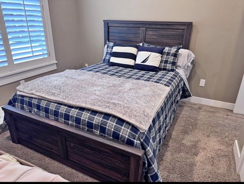Queen Bed Frame & Dresser