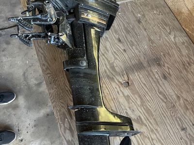 1985 Mercury 7.5 HP Outboard Boat Motor