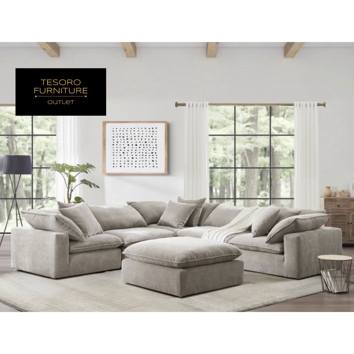 AYDEN & IVY CLOUD SEREEN MODULAR WE OFFER DELIVERY