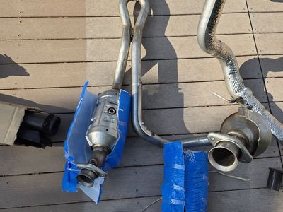 OEM Ford Transit 3.7L Catalytic Converter & Exhaust Pipe Assembly (GK4Z5F250F)