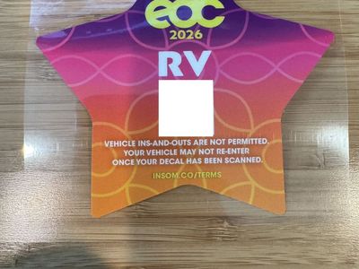Camp EDC Las Vegas RV Pass