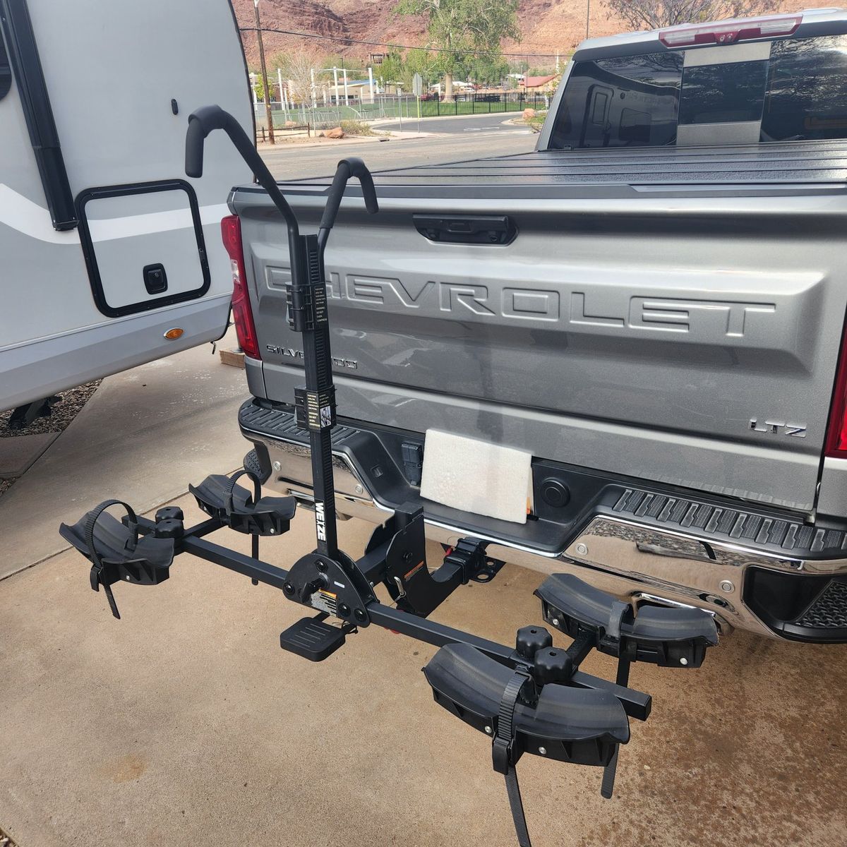 Weize receiver bike rack