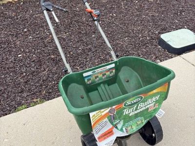 Scott's fertilizer spreader.