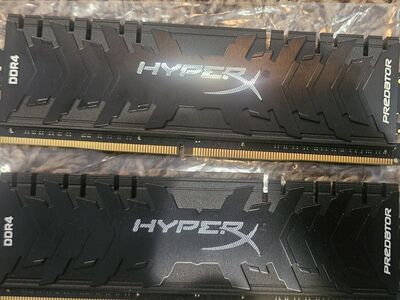 Kingston HyperX Predator 32GB (16GBX2) DDR4-3200