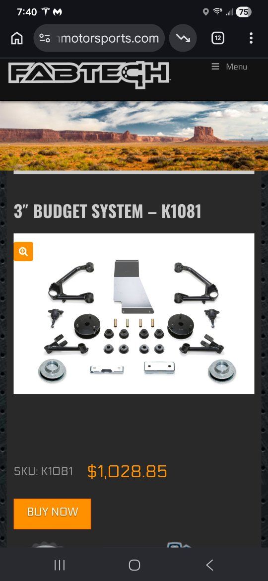 2015-2020 Tahoe Yukon Lift Kit