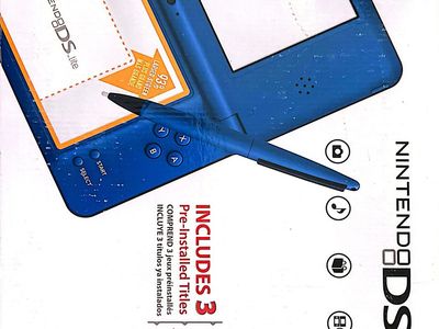 Nintendo DSi XL Complete in Box + 8 Games – Excell