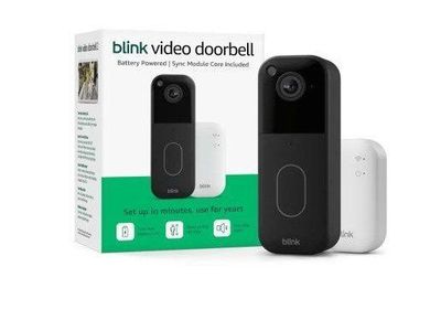 Blink Home Security System w/ Doorbell Camera