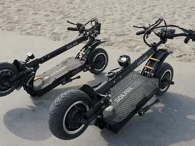 Solar P1 Pro dual motor escooter 50MPH