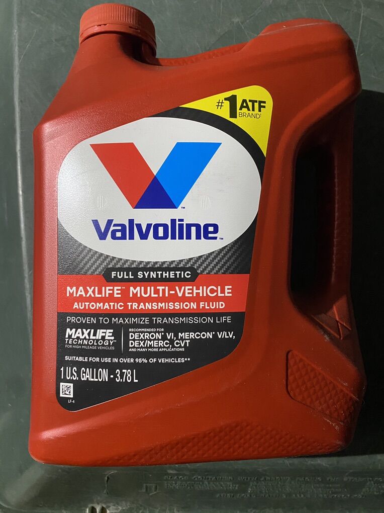 New Valvoline 1 Trans Fluid + Power Steering