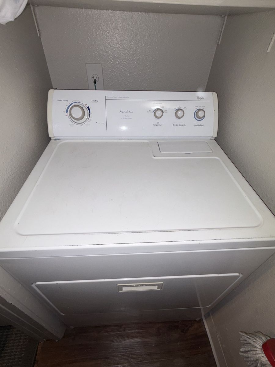 Washer and dryer