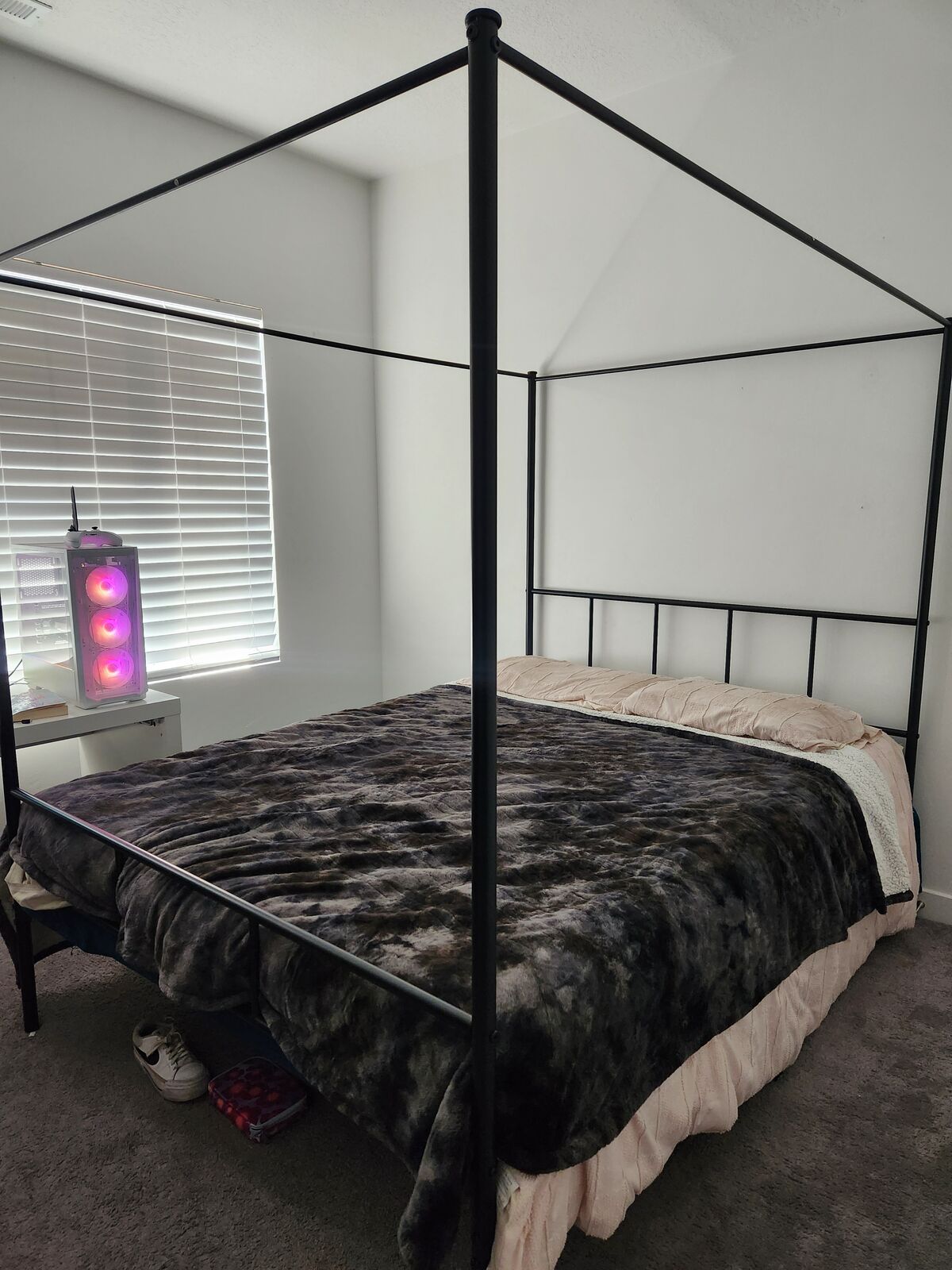 Queen Size Bed, Frame and Mattress