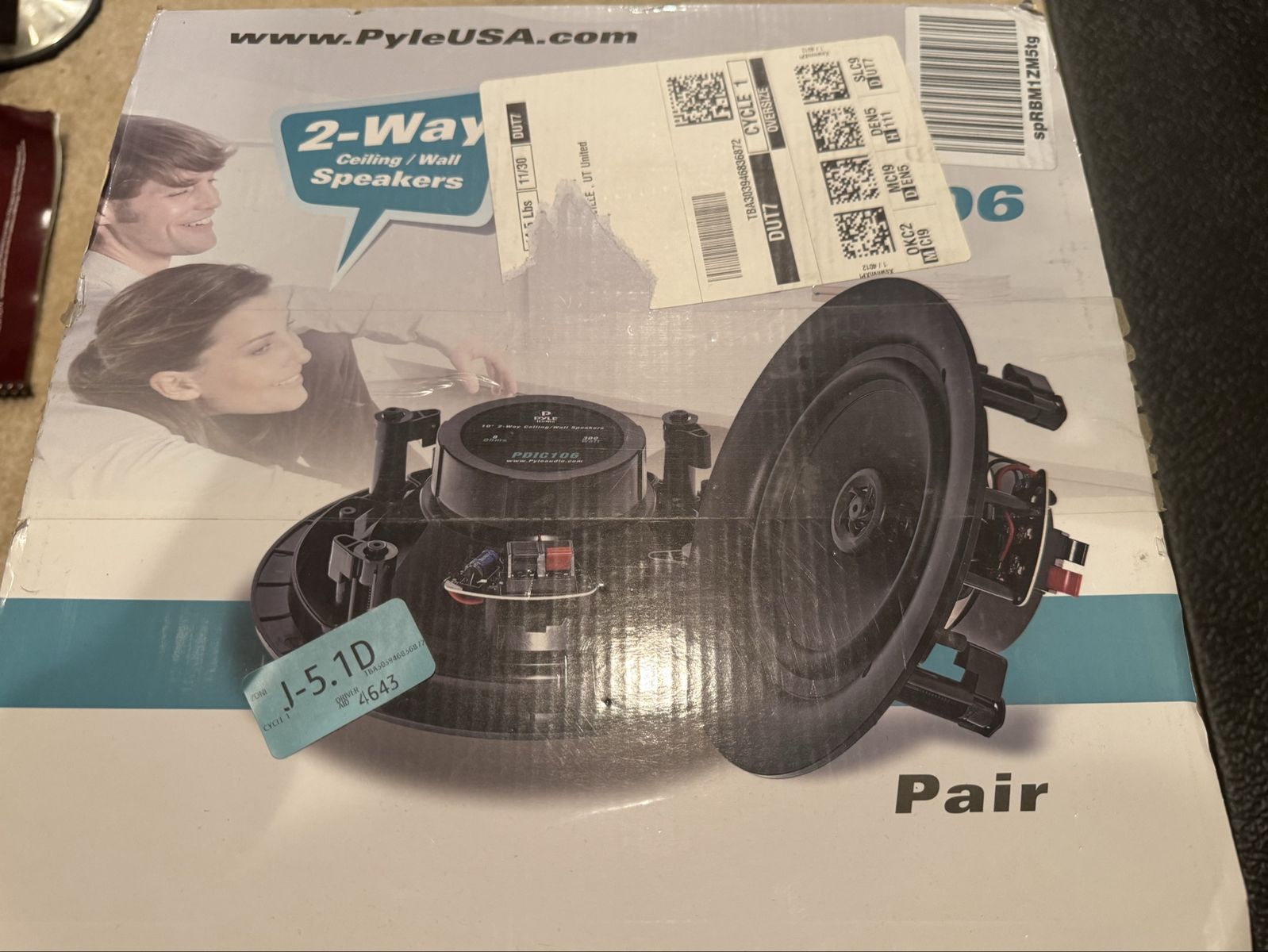 Pyle 10" Ceiling or Wall Speakers