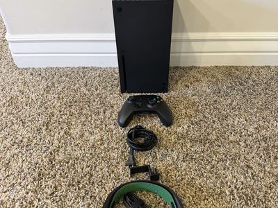 Xbox Series X and Headset