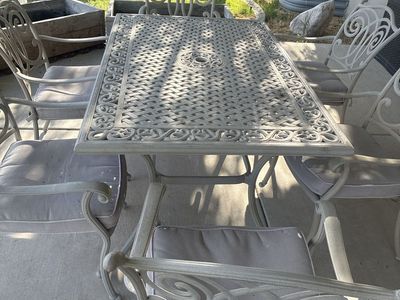 Outside Table with Chairs