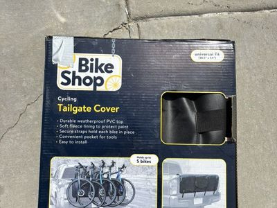 Bike Shop Cycling Tailgate Cover